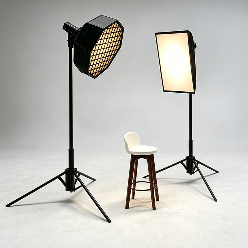 Photography Lighting Layout - 1：12Mini Studio Soft box Light Model,Dollhouse
