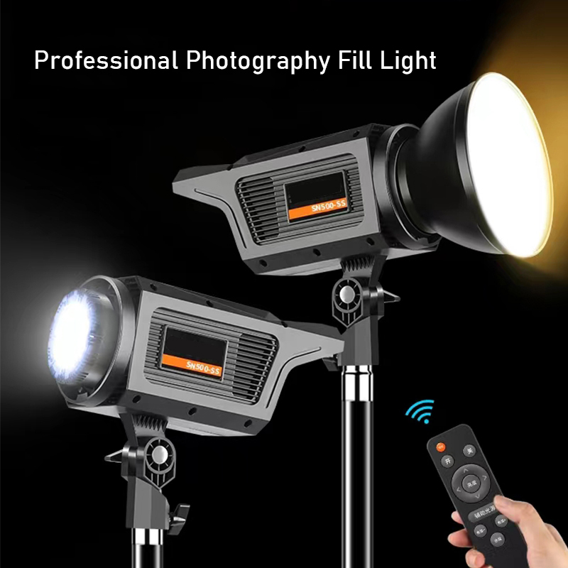 Photography Lighting System - 300W Sun Lamp LED Video Light