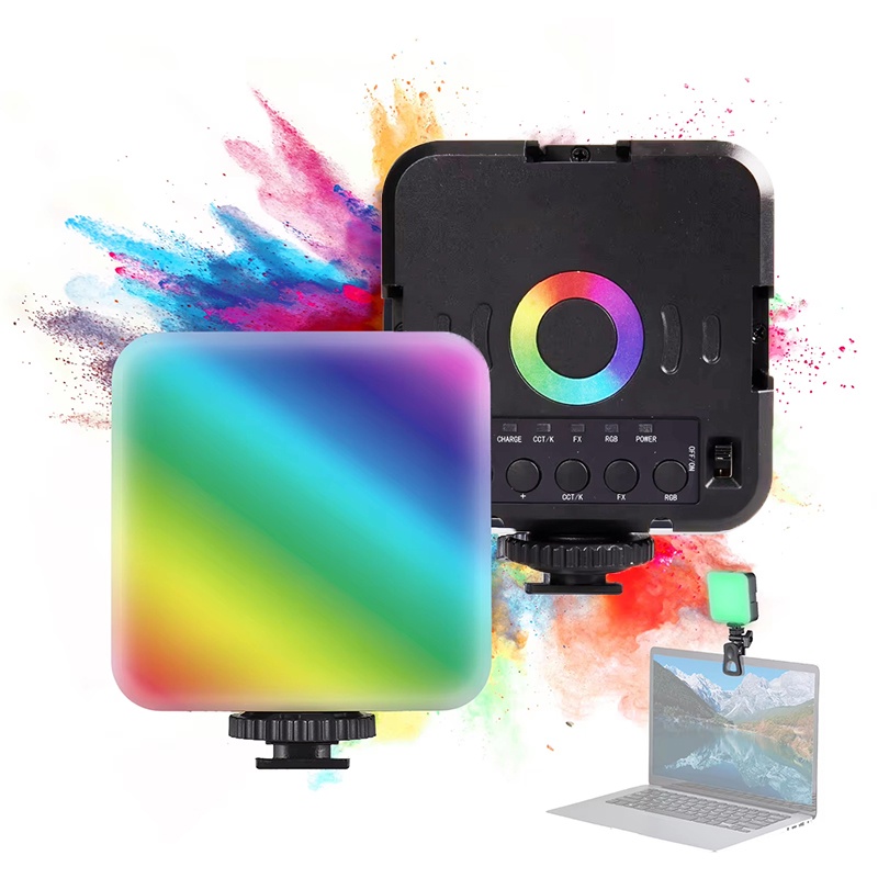Photography Lighting Diagram - RGB Fill Light Portable LED Photography
