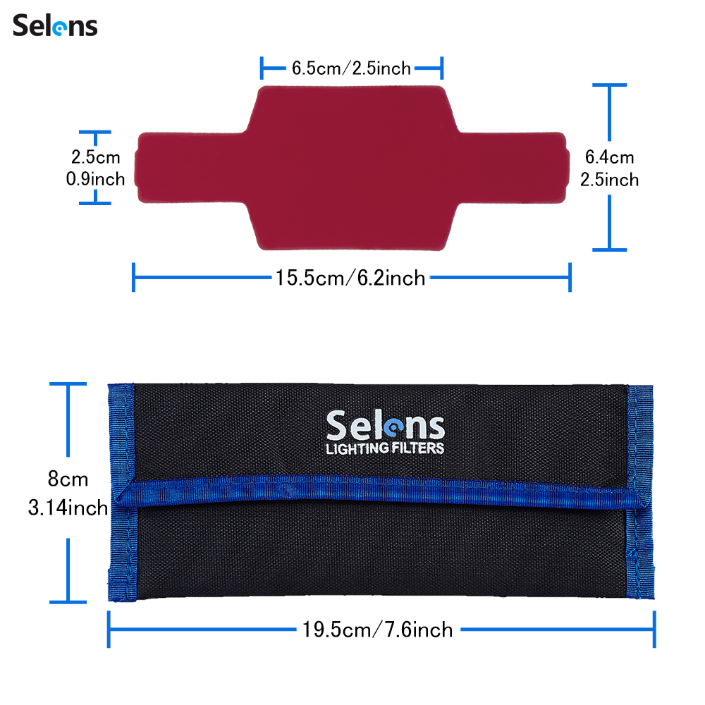 Selens 20pcs SE-CG20 Flash Gel – обзор и цена Photography Lighting Modifiers