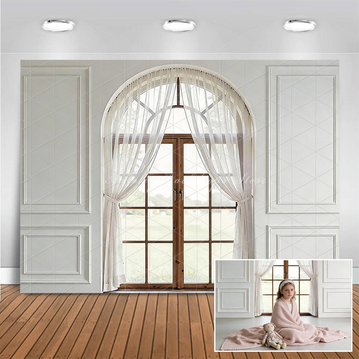 Sheer Curtain Window Light Bac – обзор и цена Photography Lighting White Background