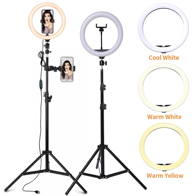 6/10/12 Inch LED Selfie Ring L – обзор и цена Photography Lighting System