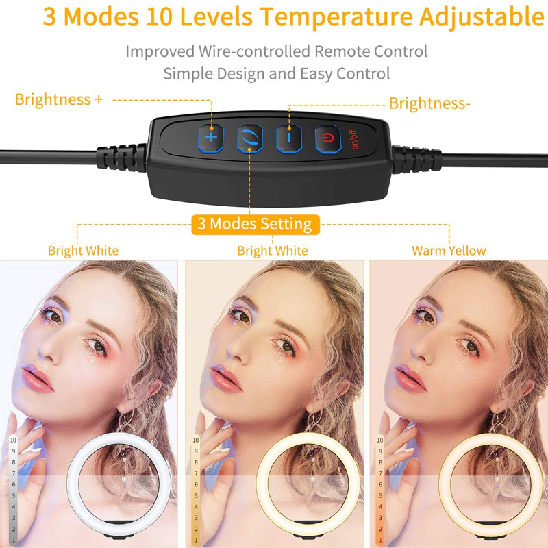 6/10/12 Inch LED Selfie Ring L – обзор и цена Photography Lighting System