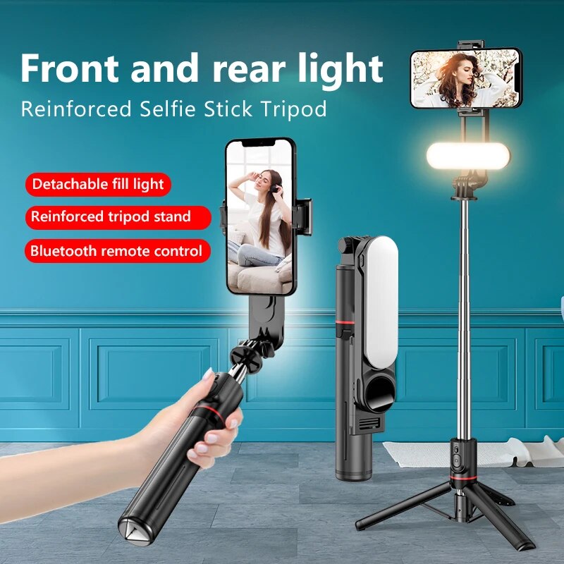 Wireless Bluetooth Selfie Stic – обзор и цена Photography Lighting System