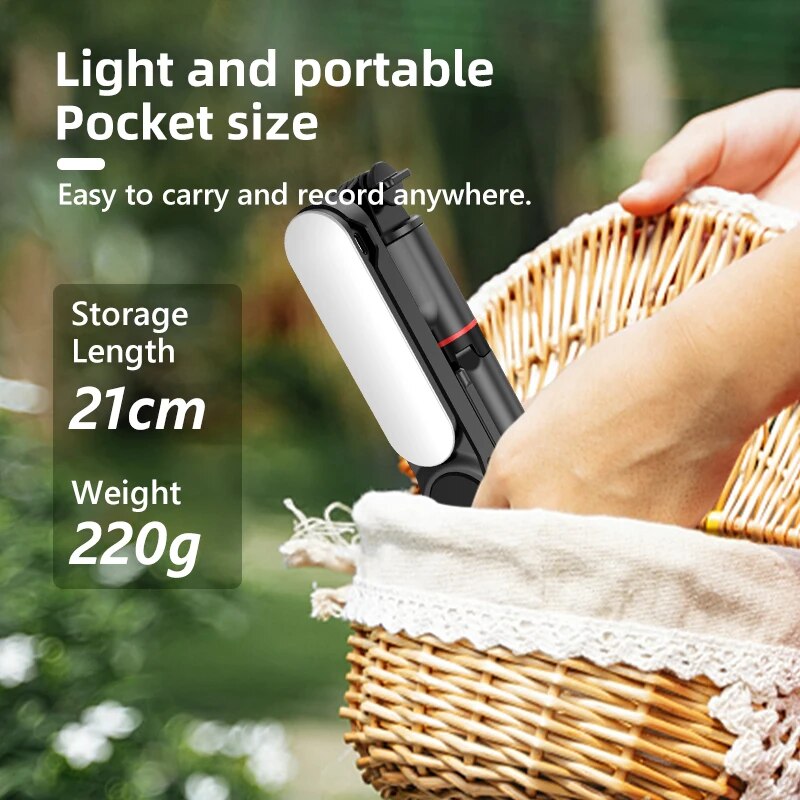 Wireless Bluetooth Selfie Stic – обзор и цена Photography Lighting System