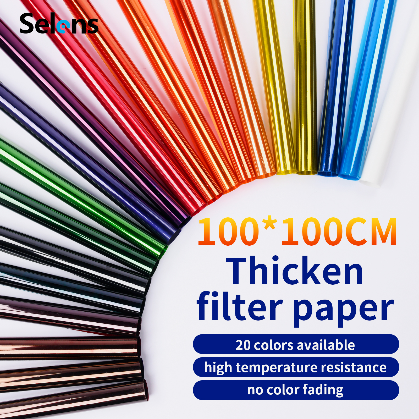Selens 1x1m 20 Colors Filter G – обзор и цена Photography Lighting Modifiers