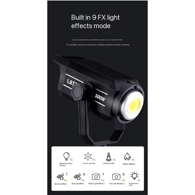 【Hot Sale】LATZZ 500W LED Video – обзор и цена Photography Lighting For Sale