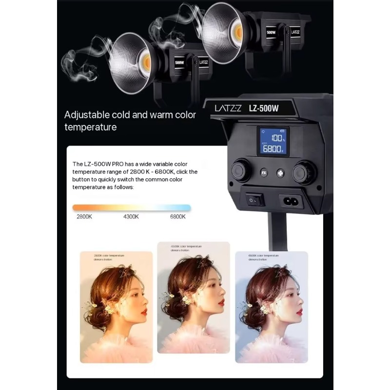 【Hot Sale】LATZZ 500W LED Video – обзор и цена Photography Lighting For Sale