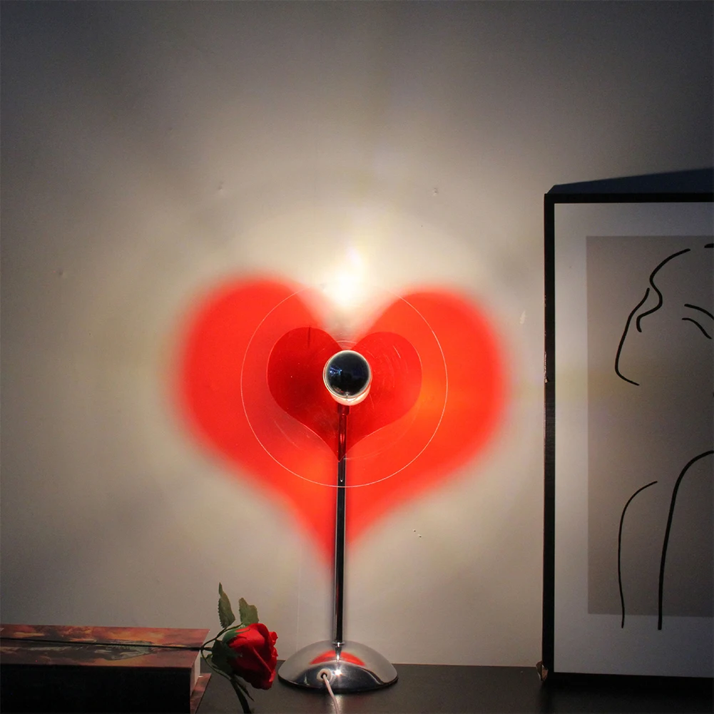 USB Table Lamp Romantic Love P – обзор и цена Photography Lighting No Shadows
