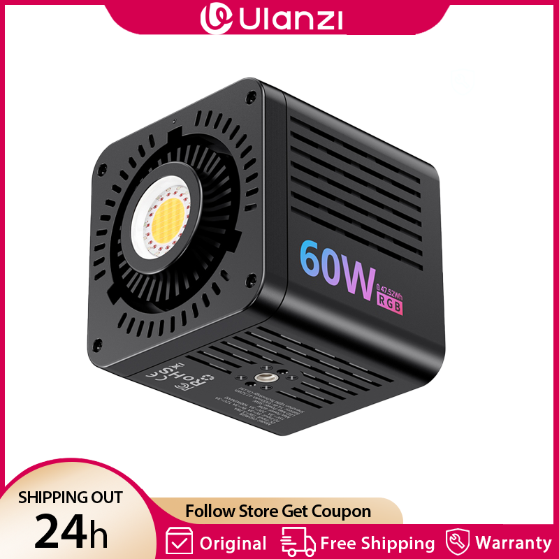 Ulanzi C60 RGB Portable 60W CO – обзор и цена Photography Lighting System