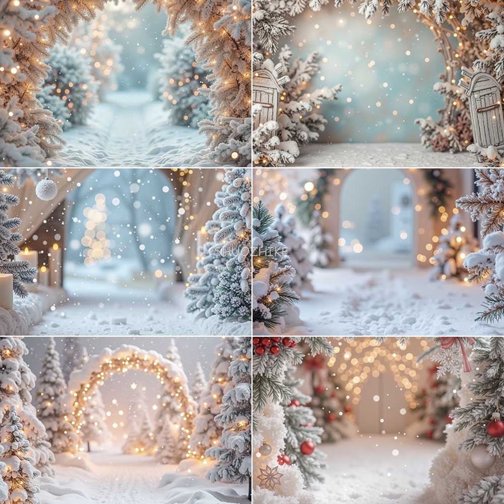 Snow Christmas White Lights Bo – обзор и цена Photography Lighting White Background