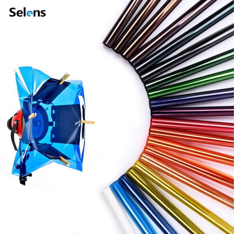 Selens 14 Colors 40*50cm Filte – обзор и цена Photography Lighting Modifiers