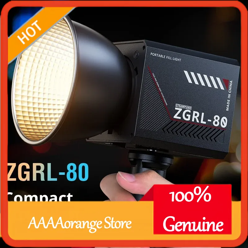 ZGRL80 80W COB LED Video Light – обзор и цена Photography Lighting System