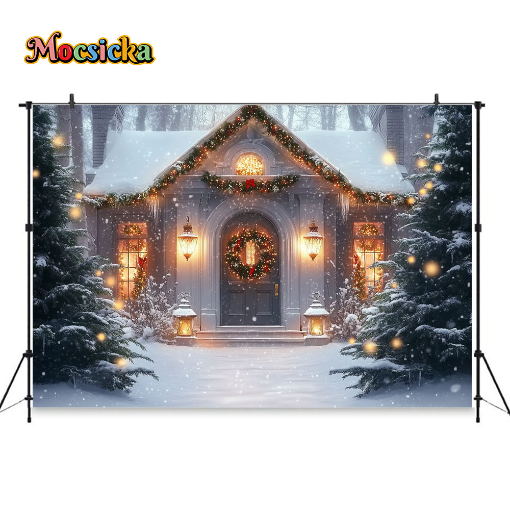 Mocsicka White Christmas Churc – обзор и цена Photography Lighting White Background