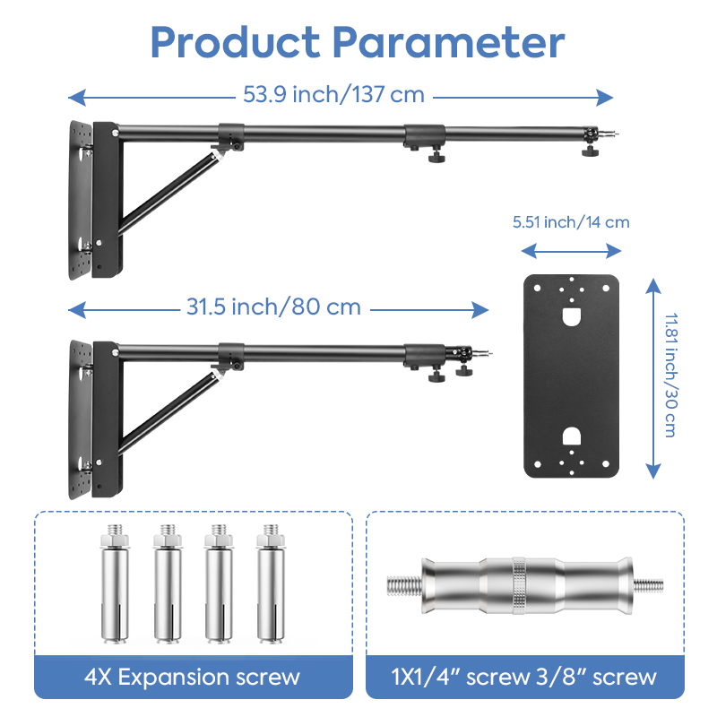 Photography Wall Mount Boom Ar – обзор и цена Photography Lighting Triangle