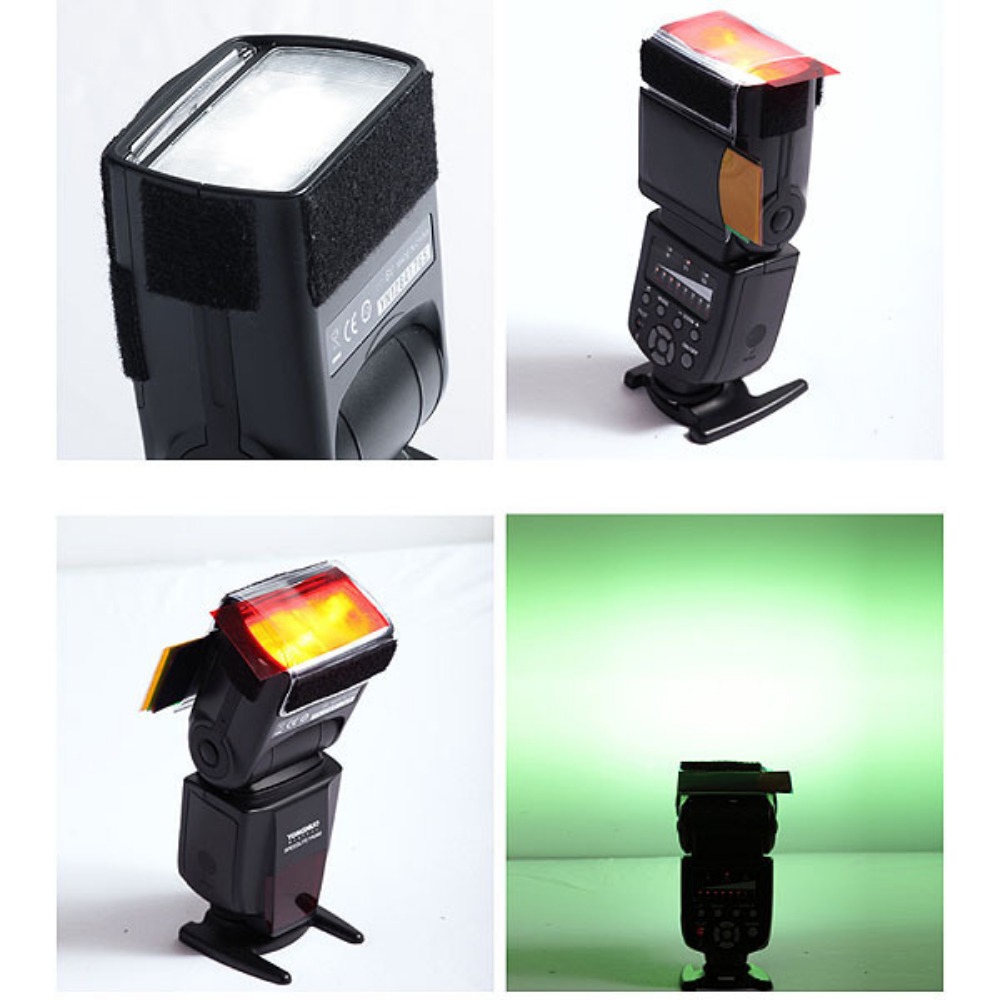 12 Colors Camera Flash Gels Li – обзор и цена Photography Lighting For Portraits