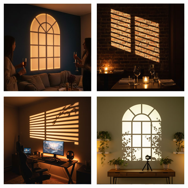 Window Gobo Projector Light 12 – обзор и цена Photography Lighting No Shadows