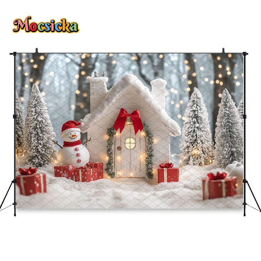 Mocsicka White Christmas House – обзор и цена Photography Lighting White Background