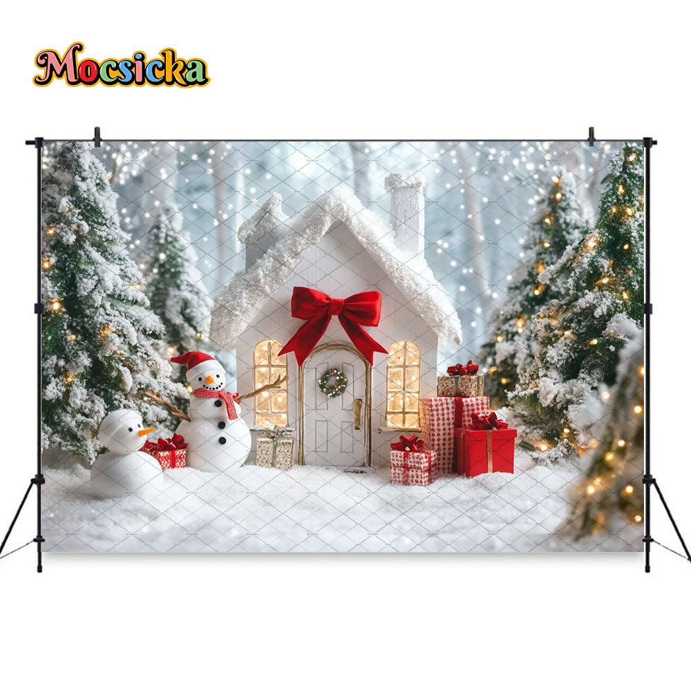 Mocsicka White Christmas House – обзор и цена Photography Lighting White Background