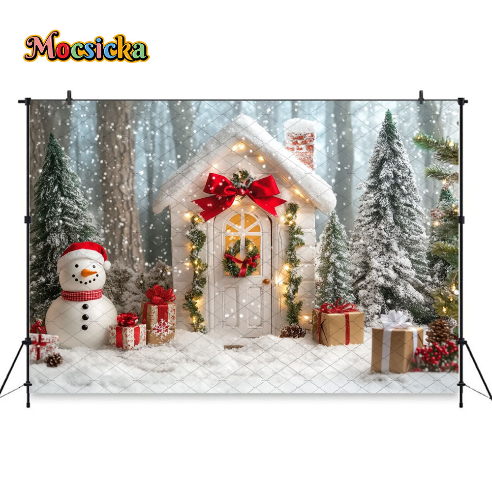 Mocsicka White Christmas House – обзор и цена Photography Lighting White Background