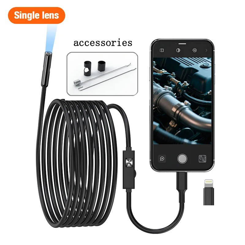 Single/Dual Lens Endoscope Cam – обзор и цена Photography Lighting Diagram
