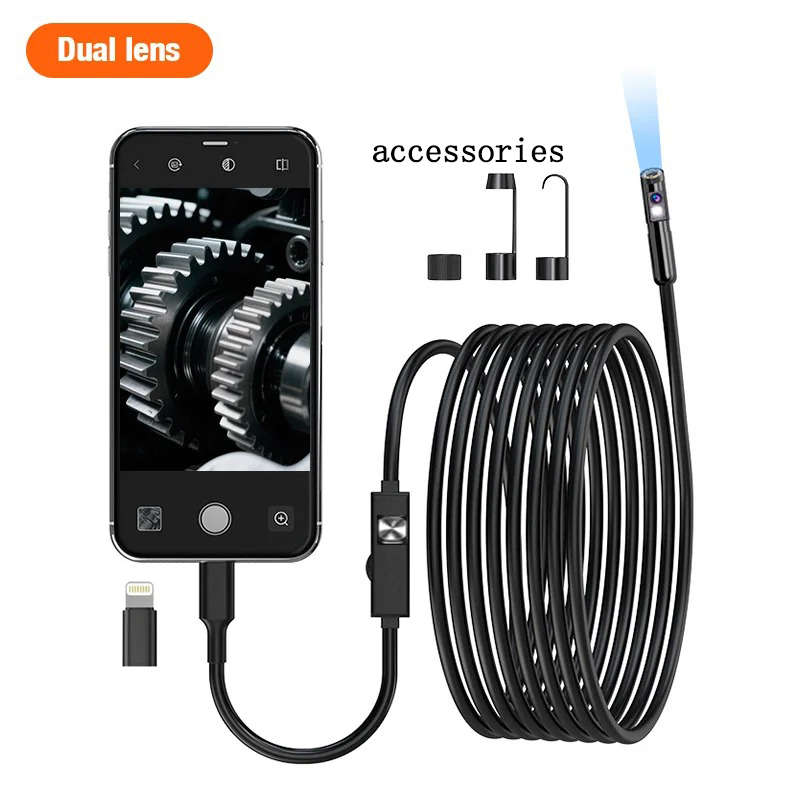 Single/Dual Lens Endoscope Cam – обзор и цена Photography Lighting Diagram