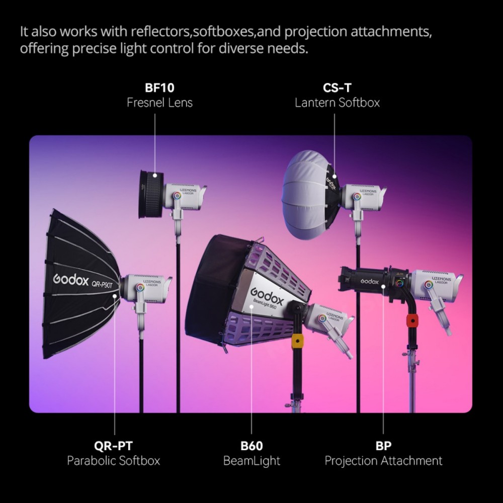 Godox LITEMONS LA600Bi LA600R  – обзор и цена Photography Lighting For Portraits