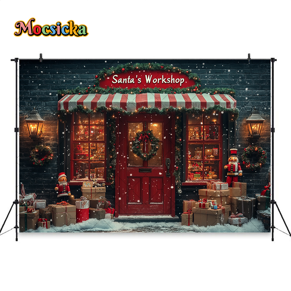 Santas Workshop Red Photograph – обзор и цена Photography Lighting Workshops