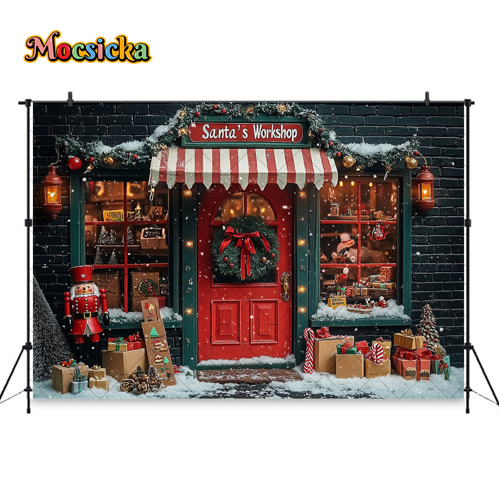 Santas Workshop Red Photograph – обзор и цена Photography Lighting Workshops