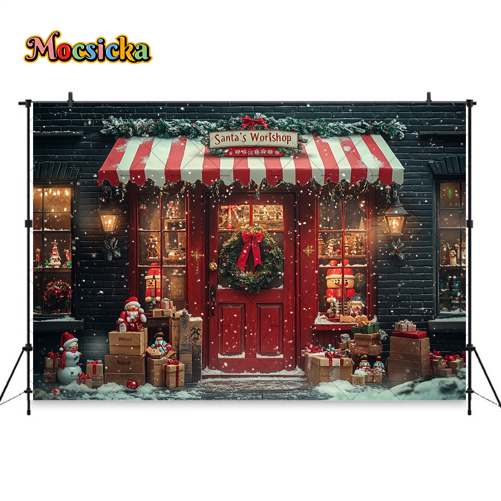 Santas Workshop Red Photograph – обзор и цена Photography Lighting Workshops